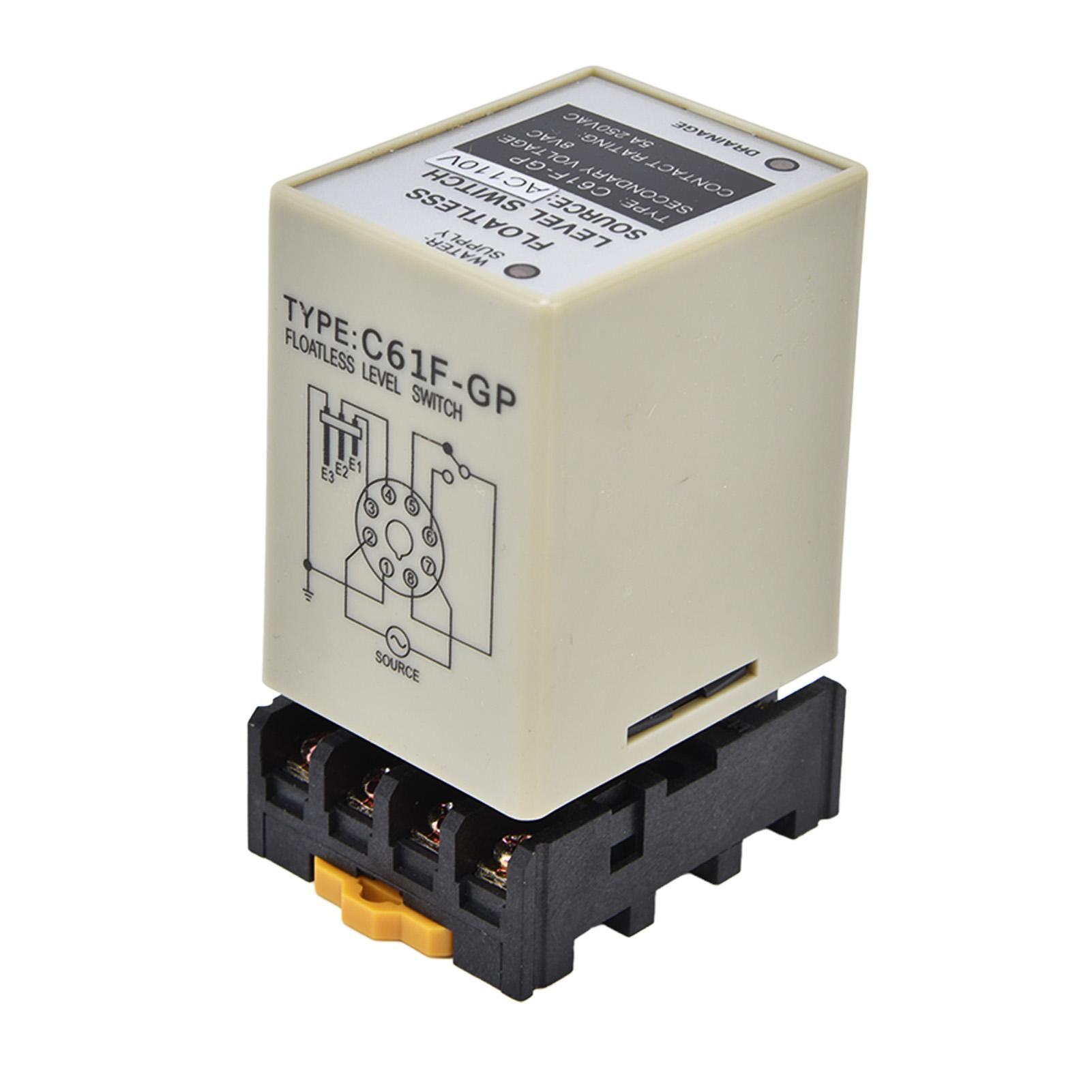 

Floatless Level Relay Environmental Flame Retardant Shell High Accuracy C61FGP Water Level