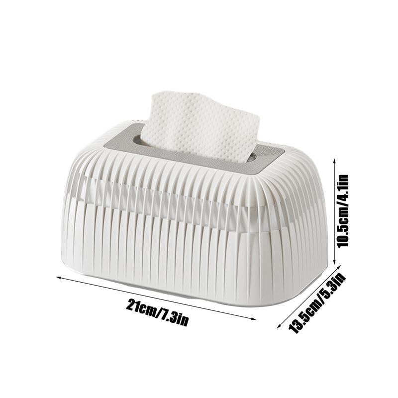 Tissue Box Square Napkin Holder Container Tissue Paper Dispenser Case Modern Home Car Organizer