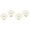 4Pcs Guitar Speed Control Knobs Electric Guitar Top Hat Knobs Plastic Guitar Volumes Tone Control Knobs Easy to Use