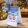 100-Tage-Weihnachts-Countdown-Kalender 2025 Adventskalender 2025 Festlicher Countdown Schreibtischkalender für Zuhause Büro Raumdekoration