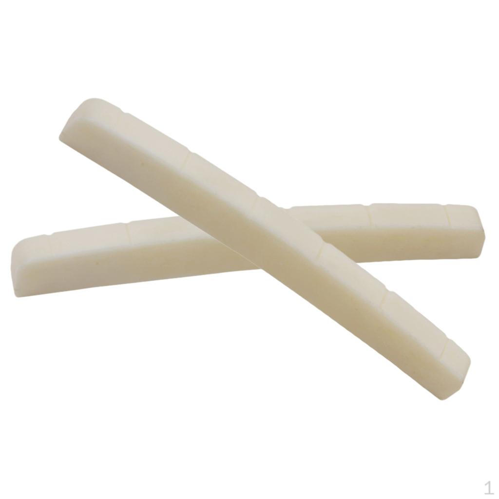 

2x Изогнутая прорезная гайка для гитары