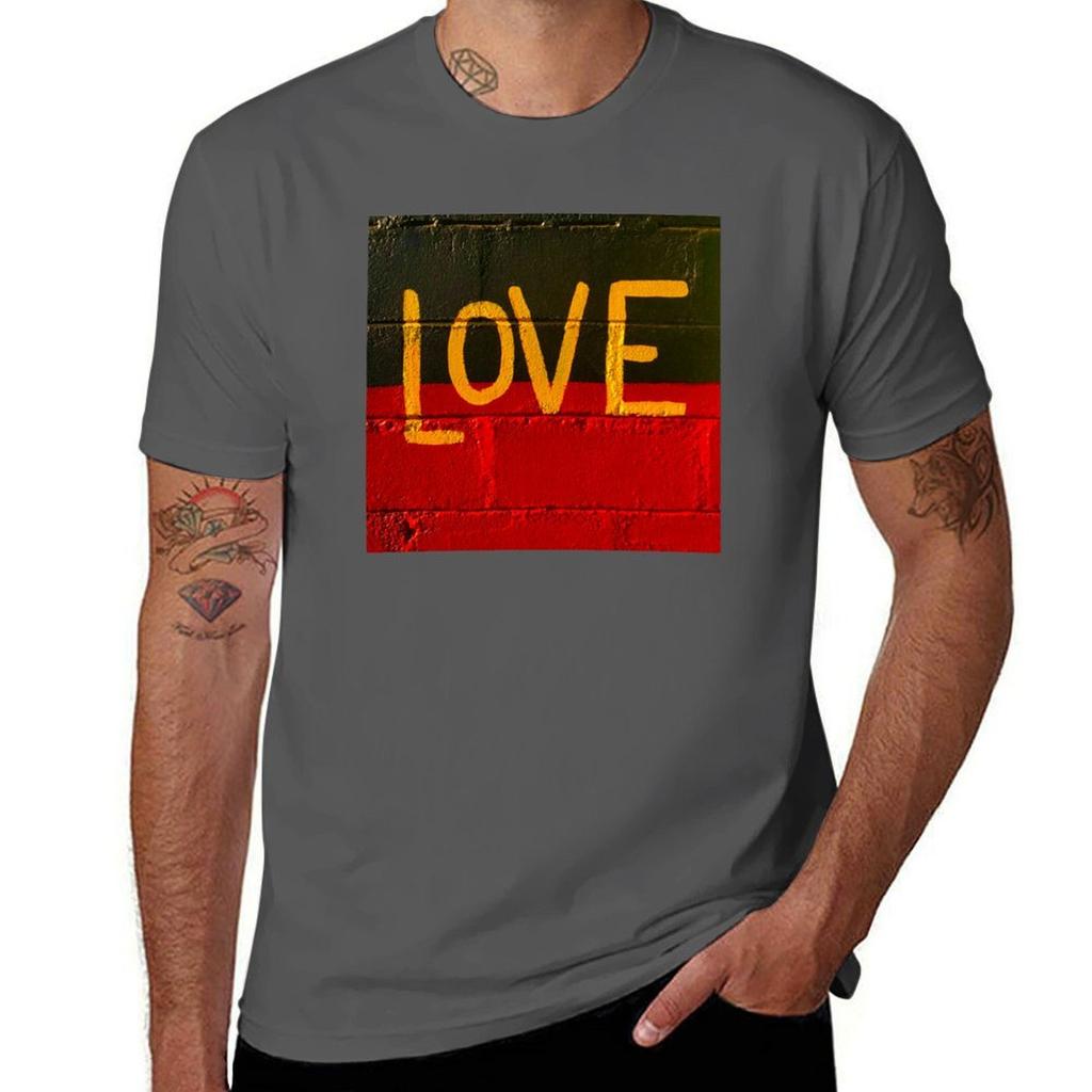 Love Country Tshirt Urban Style Casual Short Sleeve Top