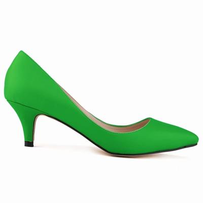 Pantofi Clasici Sexy cu Vârf Ascuțit pentru Femei, Pompe Culoare Solidă, Tocuri Mici Medii de 5 cm, Design de Brand de Primăvară, Pantofi de Rochie pentru Nuntă, Mărimi Mari