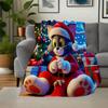 "Tom & Jerry Christmas Santa Costume for Kids"Blanket Flannel Throw Blanket for Sofa, Bed, Travel, Camping, Office