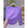 Spring/Summer Women's Hollow Knitted Sweater Thin Loose Design V-neck Knitted Top