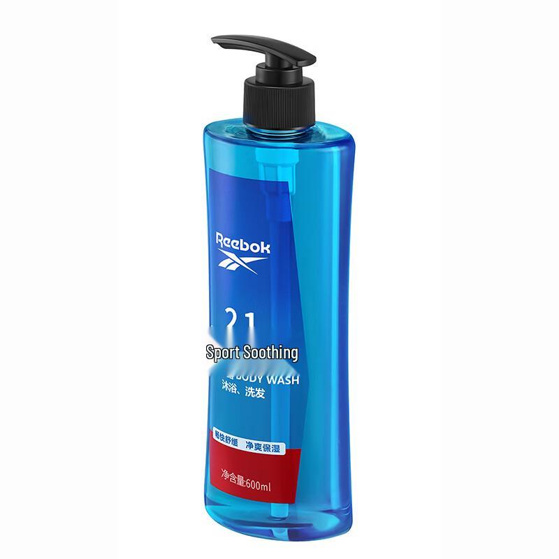 Reebok Men's Sport Soothing 2-in-1 Shampoo & Shower Gel