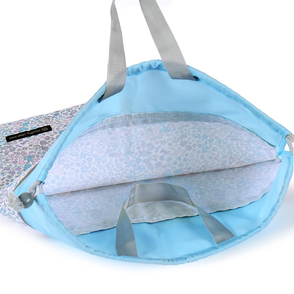 COLORFUL CANDY STYLE Entrance Floral Oasis for NW406800 4-Piece Kindergarten/School Set, Quilted, Water-Repellent, Print, Lightweight,