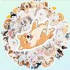 56pcs Hand-Drawn Beloved Dog Stickers, Dog Companion Themed Stickers, Journal Stickers, Doodle Stickers, Suitable for Scrapbooks