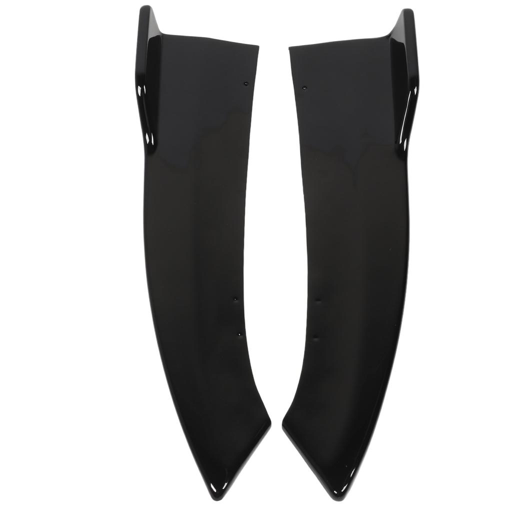 1 Pair Car Rear Bumper Diffuser Splitter Replacement for Benz C‑Class W206 AMG Line 2022 And Later Glossy Black
