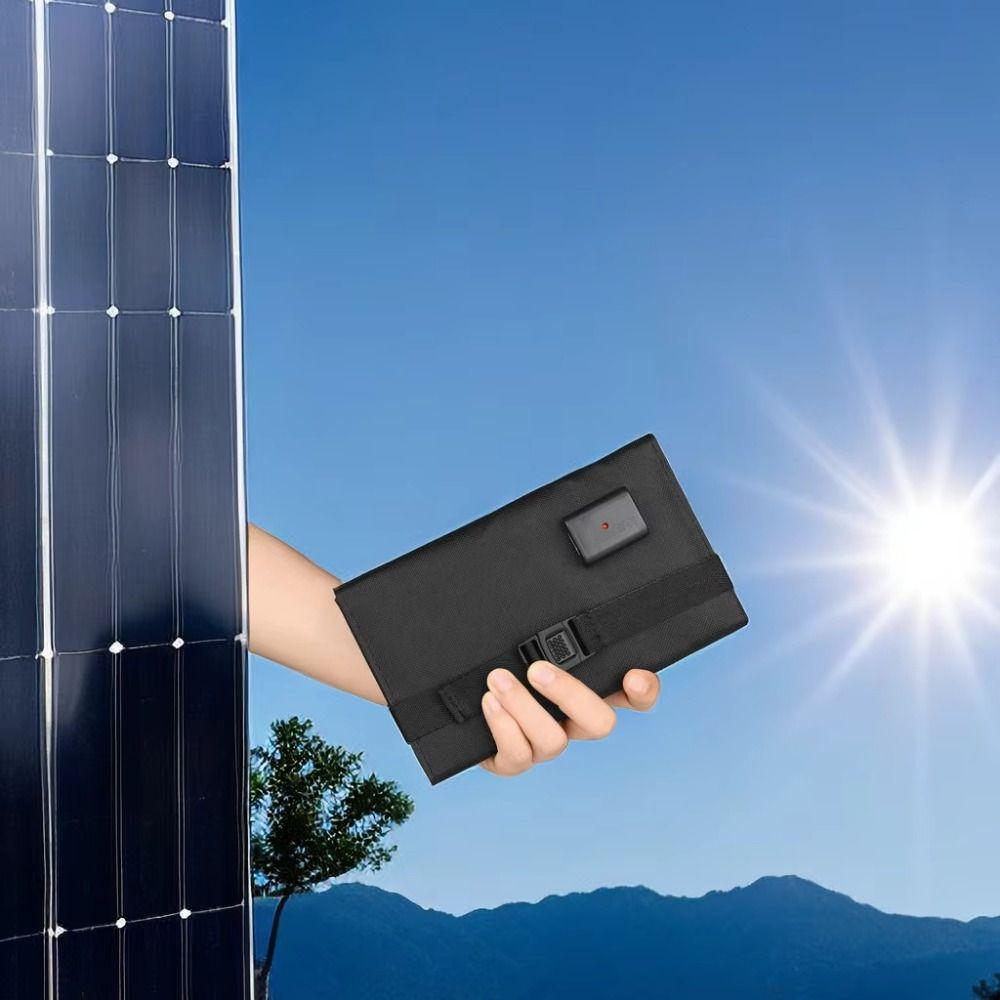 Waterproof 20W Foldable Solar Panel Kit Portable Foldable Design Foldable USB Solar Panel Sensitive Environment Protection