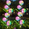 Solar Powered Dandelion Simulation LED Lights, Courtyard Garden Decorative Lights, Outdoor Lawn Landscape Ground Mounted Lights