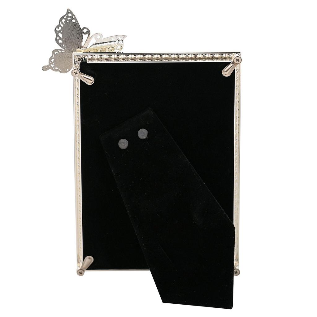 Sophia Crystal Photo Frame with Butterfly 4 X 6