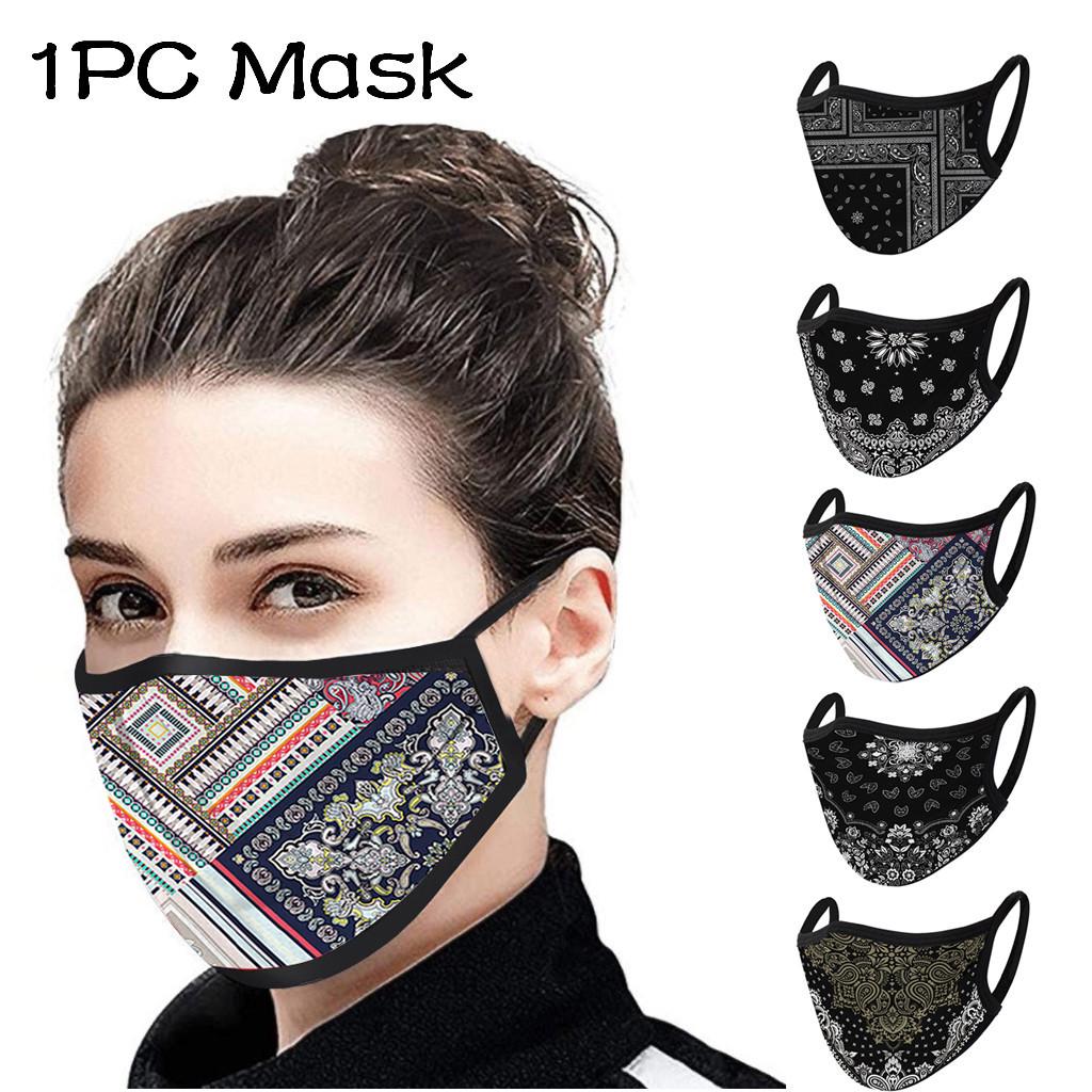 

1 шт. защитная маска для лица, моющаяся маска с ушной петлей