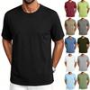 Men's Casual Crew Neck T Shirt Breathable Quick Dry Short Sleeve Athletic Tee Lightweight Comfortable Fabric for Outdoor Sports
