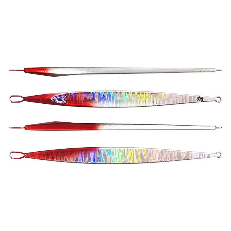 Sea Fishing Iron Plate Lead Fish 80G Fast Sinking Large Iron Plate Trolling Boat Fishing Luya Hard Bait Bait (as the picture,80g)