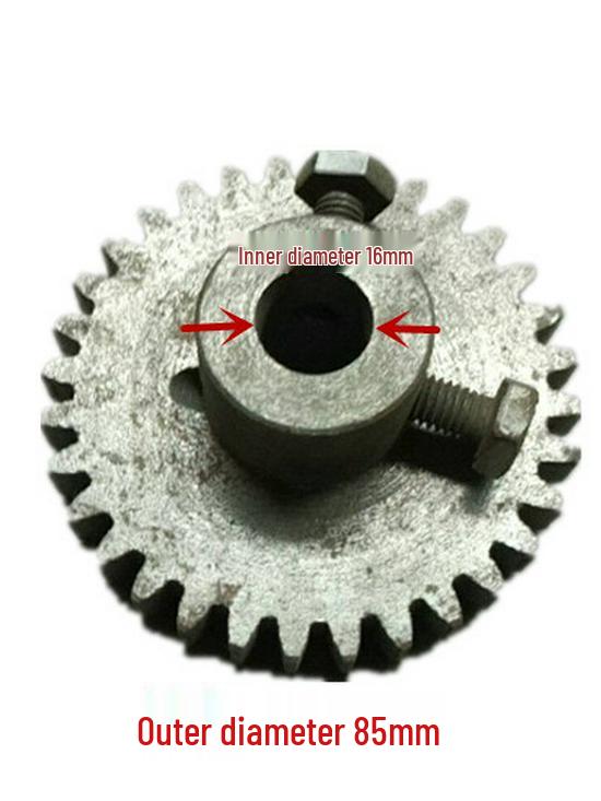 85-Tooth Gear Wheel, 32T, 16H for Knitting and Weaving Machines