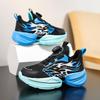 New Boys' Autumn Basketball Shoes - Soft Sole Mesh Running Shoes for Big Kids