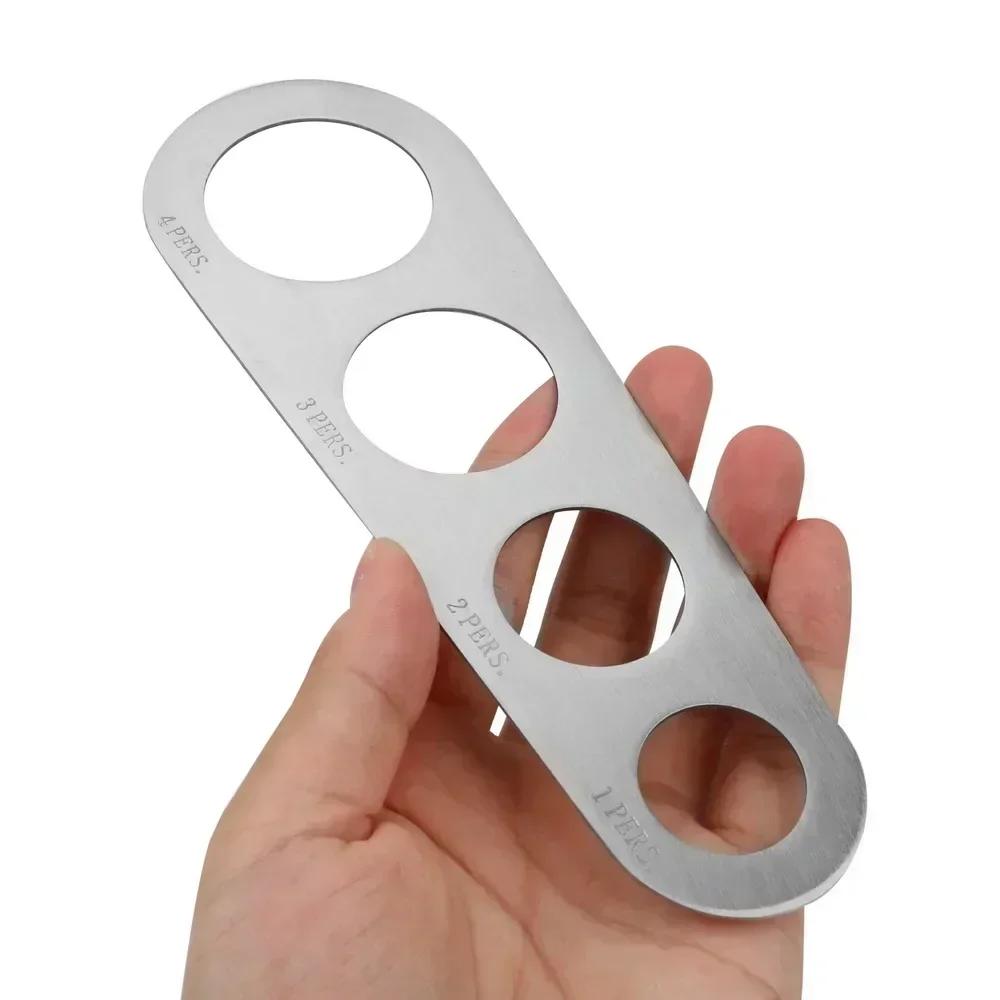 New Stainless Steel Spaghetti Pasta Noodle Measuring Tool 4 Servings For Quick Correctly Gauge Pasta Kitchen Cooking Gadgets YI
