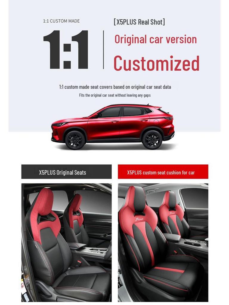 2026 Changan X5 Plus All-Season Full-Coverage Seat Covers & Cushions