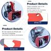 MSC04764 Spring Pin Upgrade & MSC04687 Snow Plow Coupler Tower Latch Kit Compatible with Boss RT3 Snow Plows, Replaces 1304799