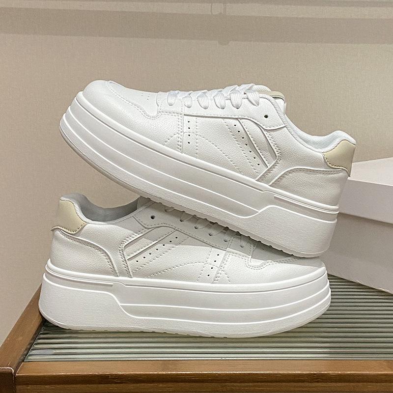 Little White Shoes Women's Spring New Ins Female Students' Leisure Sports Versatile Board Shoes Street Shooting BK