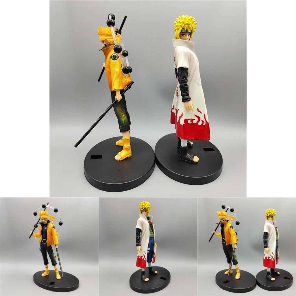 Naruto Model Figure Pvc Durable High Quality Desk Decor Minato Namikaze Uzumaki Naruto