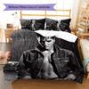 Elvis Presley Pattern Bedding,Quilt Set Quilt Cover Pillowcase Home Birthday Gift (1 * duvet cover + 2 * pillowcase, without core)
