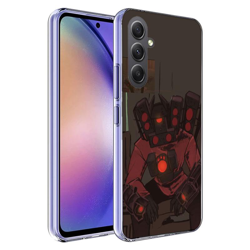 Skibidi Toilet Phone Case for Samsung A17 A37 A57 A07 A16 A26 A36 A56 A06 A02S A12 A22 A32 A52S A04S A14 A24 A34 A54 A03 A13 A33