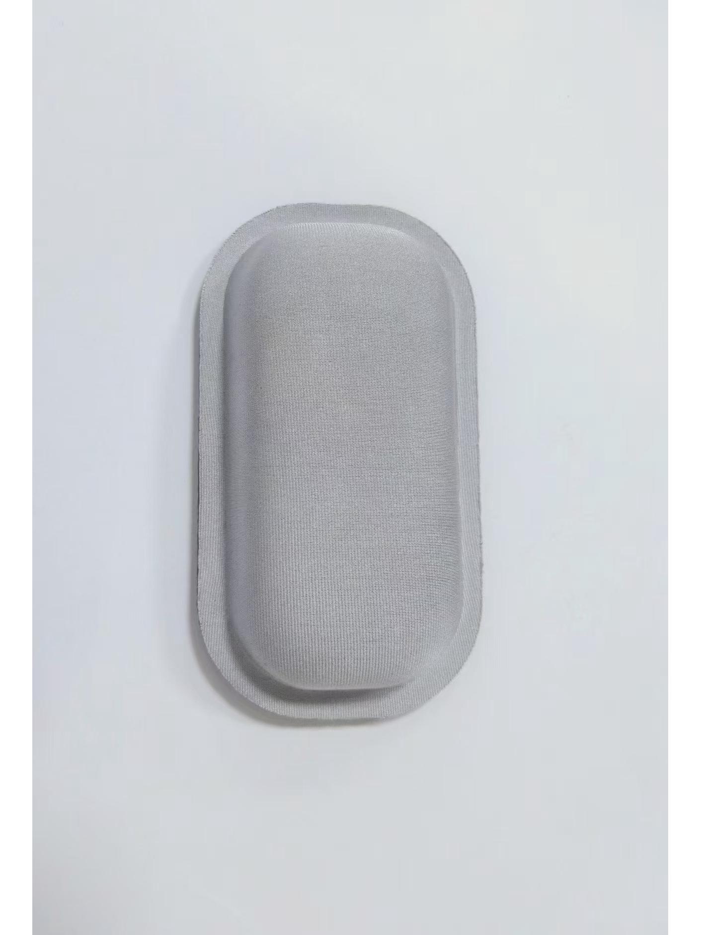 

Подставка под запястье из пеноматериала с эффектом памяти для мыши и клавиатуры Small Hand Rest - Square серый