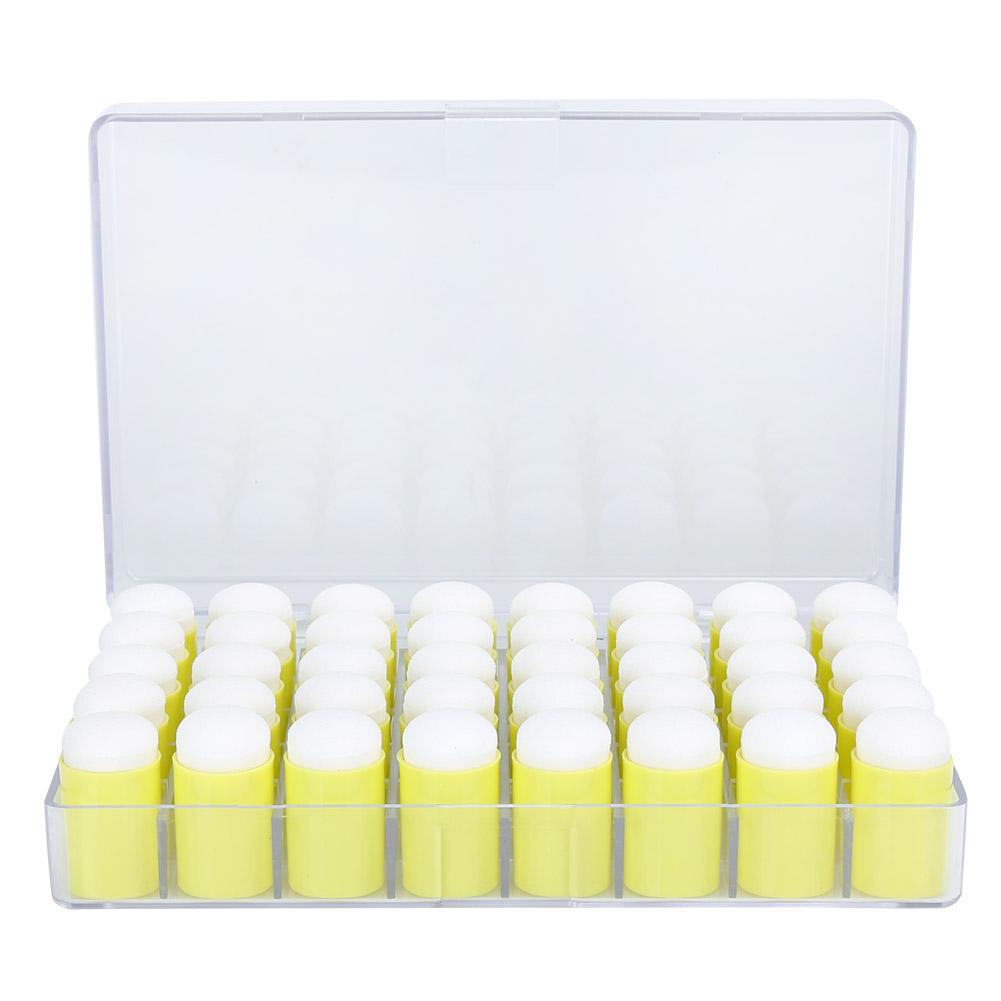 40pcs Finger Sponge Daubers Art Ink Stamping Card Craft Drawing Finger Painting SpongePurple