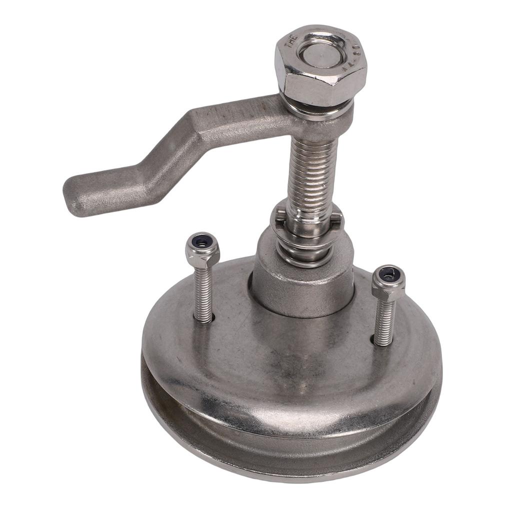 Boat Cam   Stainless Steel Floor Buckle   with Back Plate and Red Dot Indicator for Ships Yachts RV