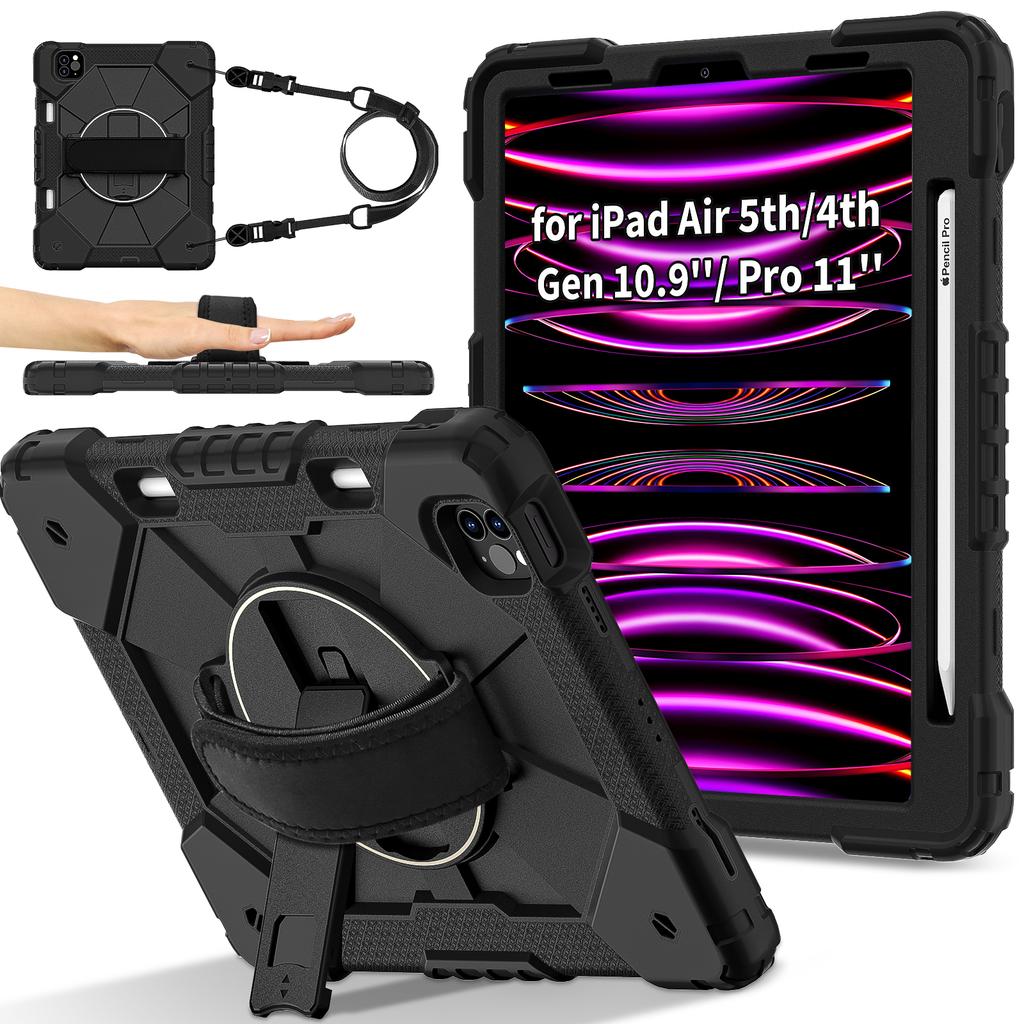 Rotating Case for IPad A16 2025 11th 10.9 2022 10th Air 5 4 2 Pro11 10.2 7th 8th 9th Pro 9.7 2017 2018 Mini A17Pro 6 Stand Cover