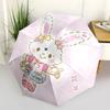 1pc Adorable Bunny Umbrella: Automatic Opening & Closing, Foldable Design, Outdoor Use, Perfect Gift for Fans, Travelers, Daily Use.T075