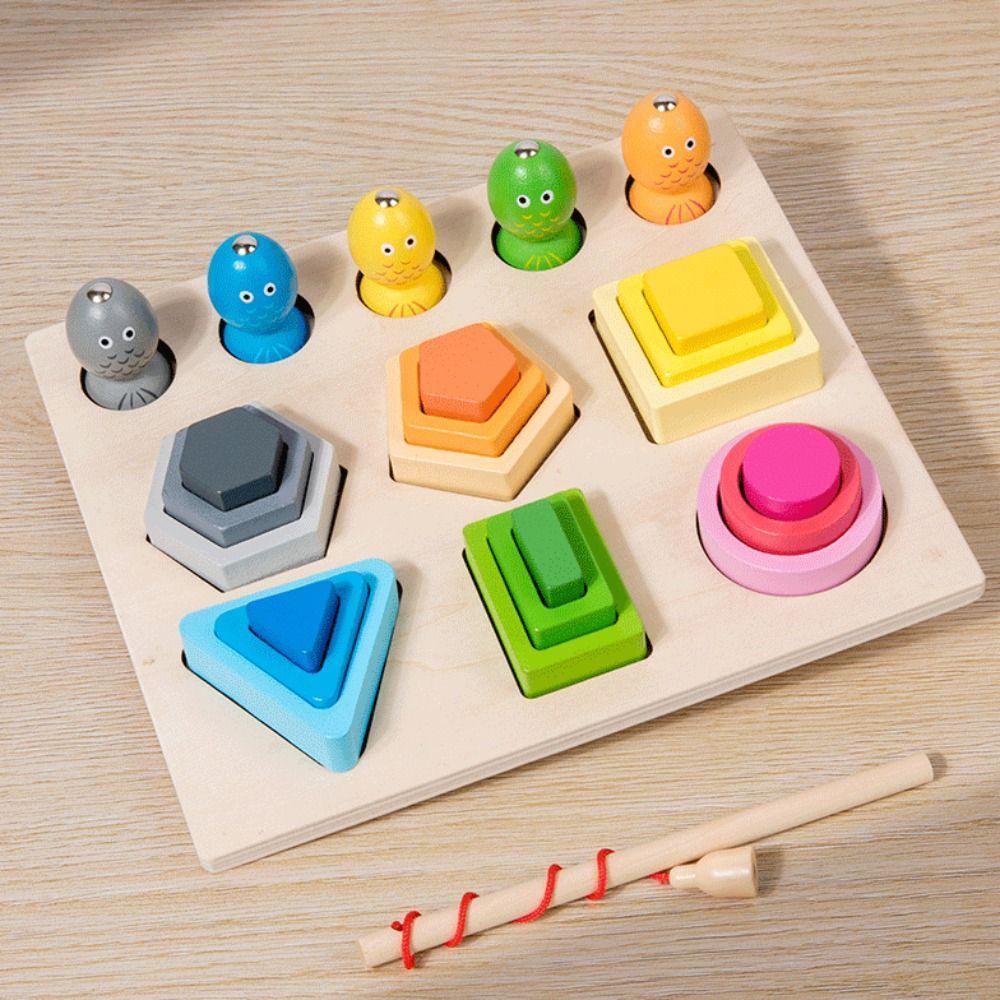 

Educational Shape Matching Toys Geometrical Sorting Stacking Toys Children Toys