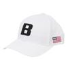 BRIEFING Golf MS Initial Cap BRG251M99-000 (White/F/Men's)