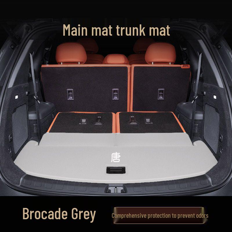 Eco-Friendly Trunk Mat for 2025 BYD Tang L EV/DM-i/DM-p Models