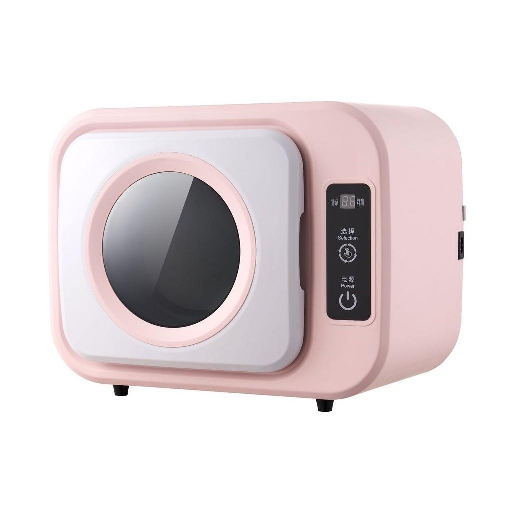Mini inteligentní bubnová sušička pro domácnost UV sterilizace sušicí stroj Kolejová sušička prádla 300W 370x280x290mm