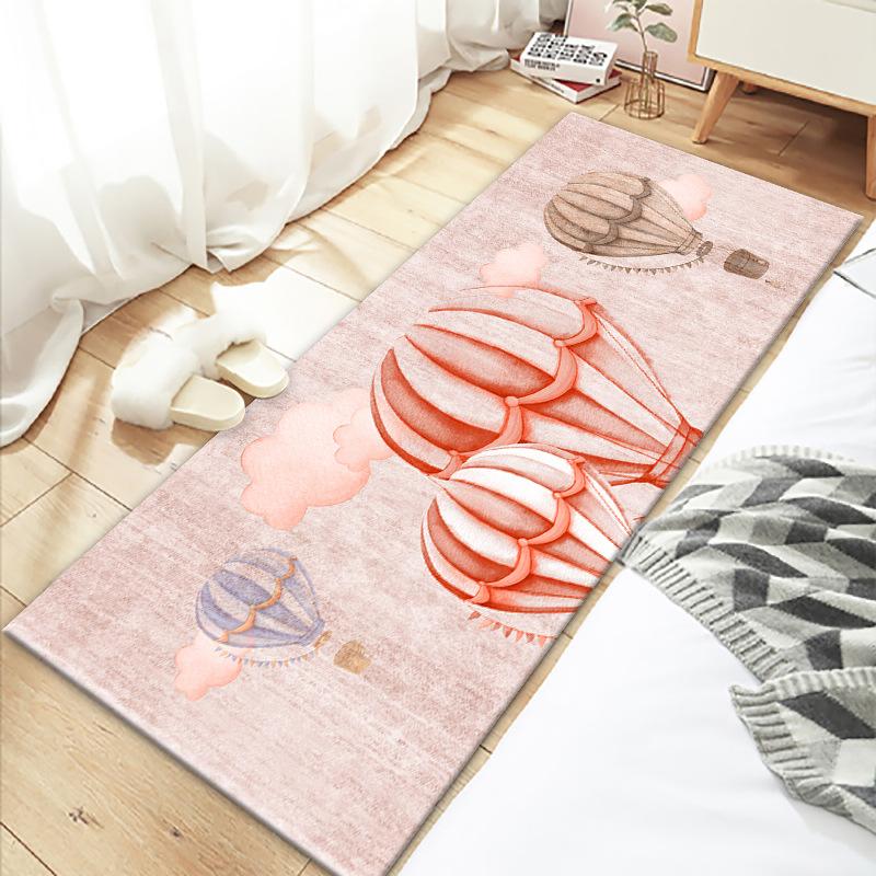 Bedroom Bedside Carpet Cute Room Underbed Floor Mat Small Carpet Long Strip Home Mat