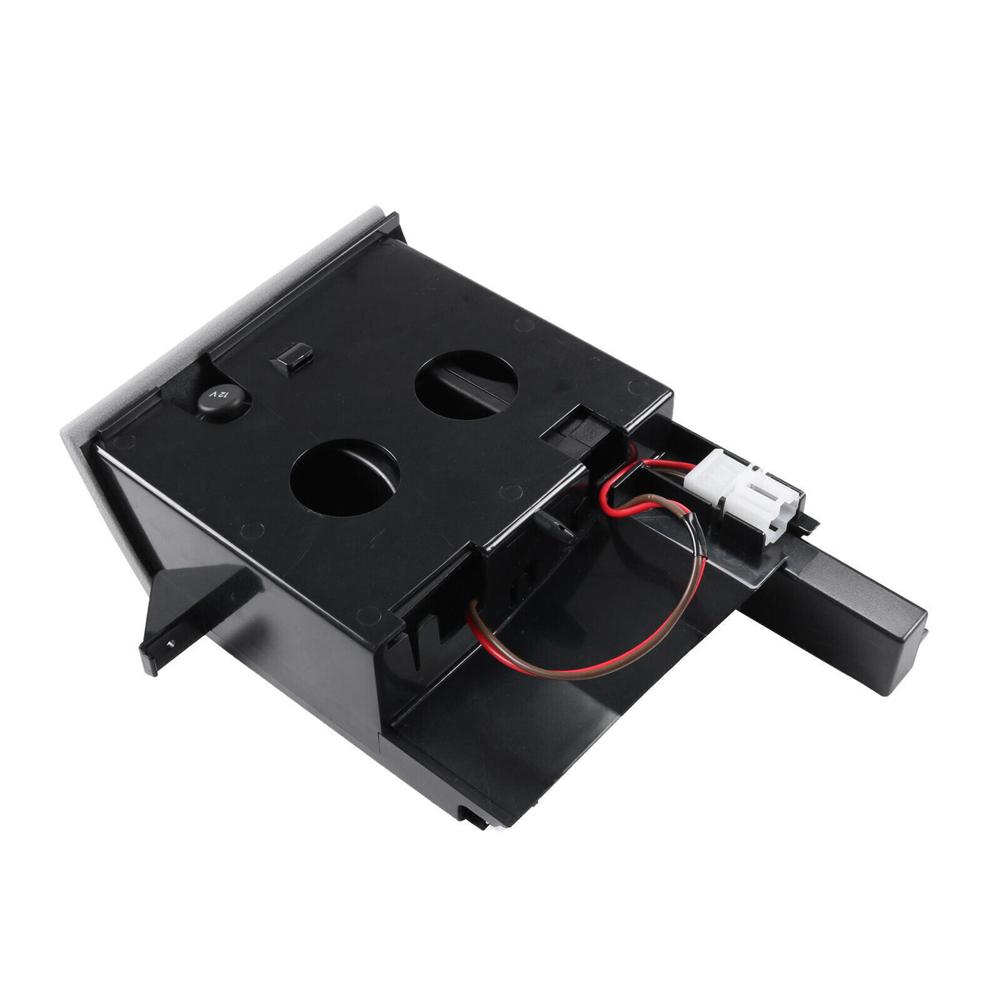 Aschenbecher Becherhalter Ständer RHD Grau 7H285860130T Für VW T5 Transporter 2003-2013 Auto Vorne Dual Wasser Tasse Getränkehalter