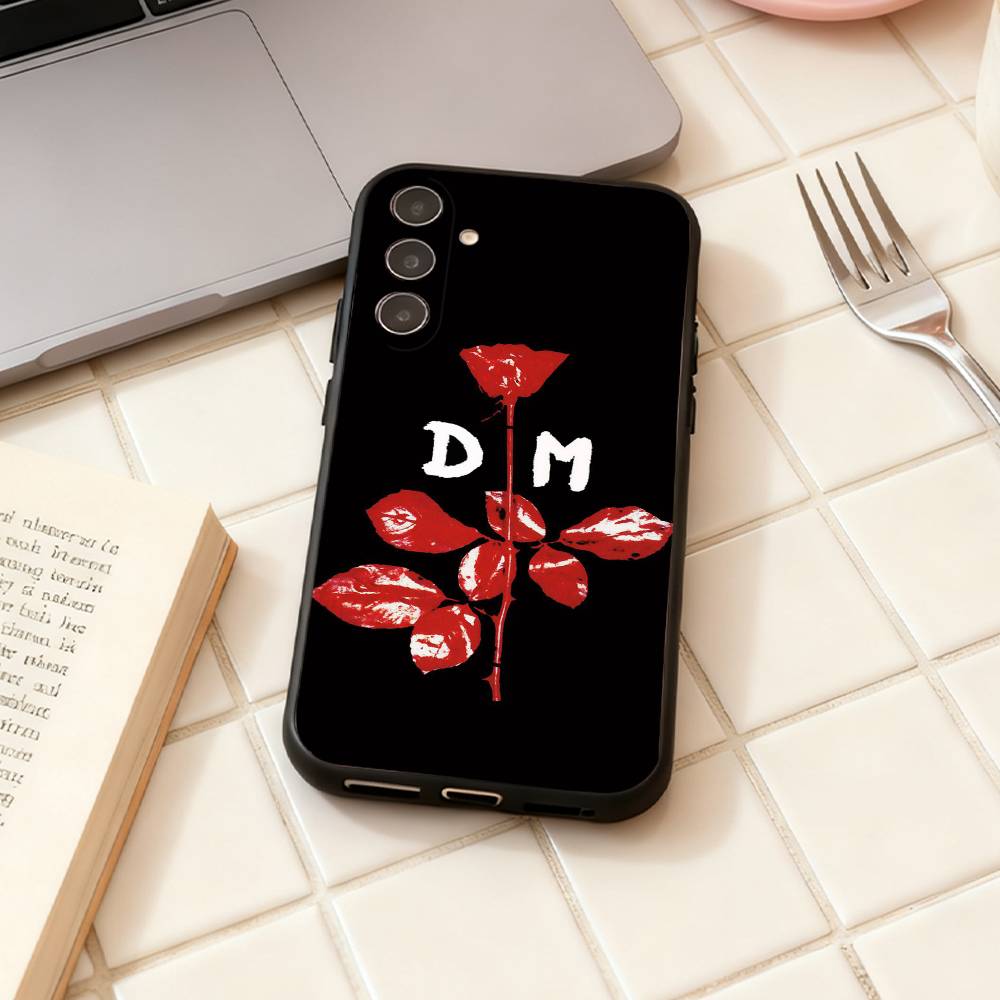 

D-Depeche Mode Band phone Case For Samsung Galaxy A73,A72,A71,A70,A53,A52,A51,Others Soft Black Shell Samsung a13 5g