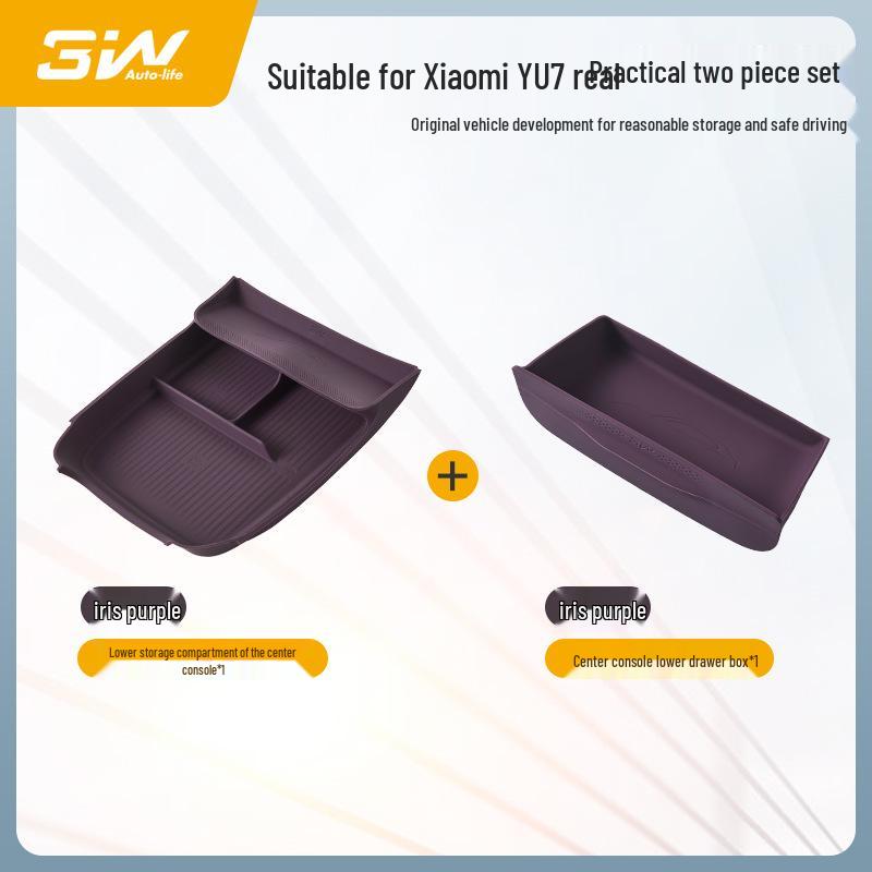 3W Xiaomi YU7/SU7/Ultra Center Console Armrest Storage Box
