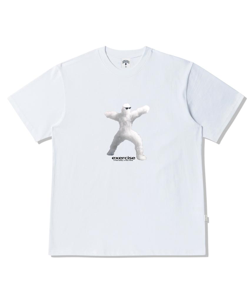 EXERCISE Athletic Cloud T-Shirt_White