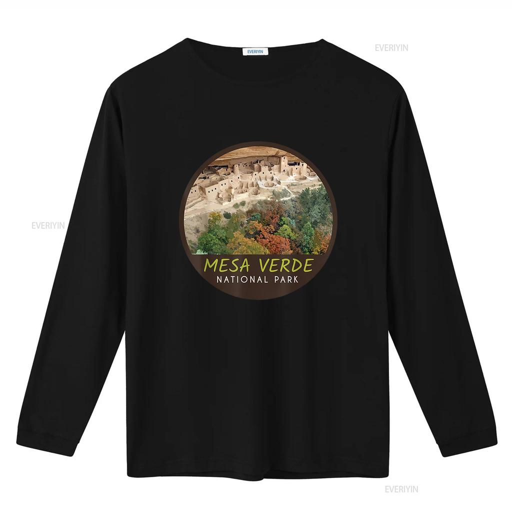 Womens Mesa Verde National Park Adventure T Shirt vintage Washed Slightly fashion Soft streetwear homme Breathable Stylish