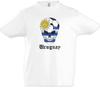 Uruguay Football Comet Kids Boys Kids Boys T-Shirt Uruguayan Soccer Flag Soccer