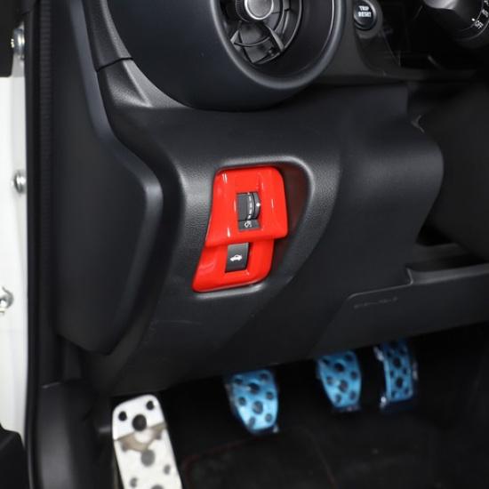 For GT86 /Subaru BRZ -23 ABS Red Tailgate Switch Frame Trim  Accessories Kit