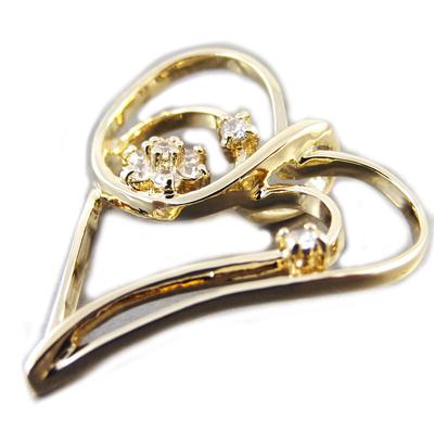 [G1695] - Gold Plated 'Love Celebration' Pendant