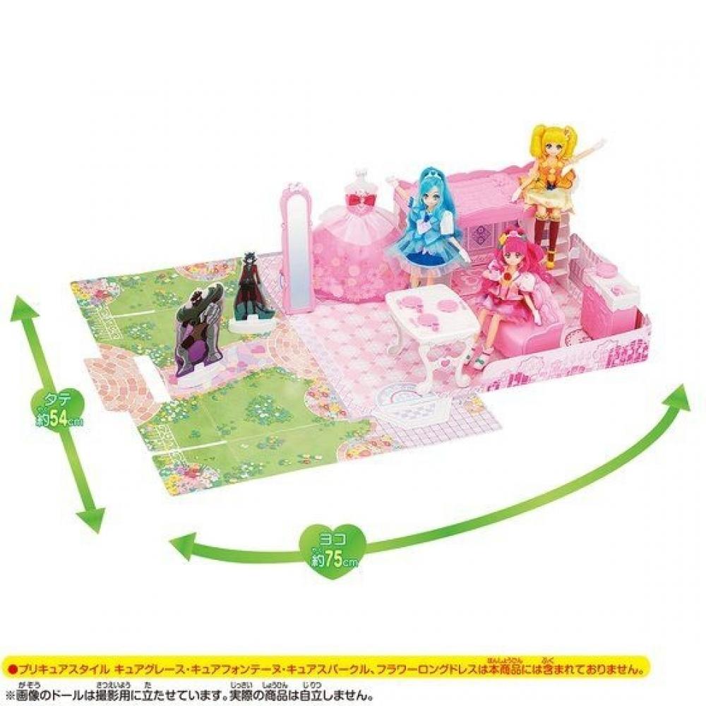Bandai Healin Good Precure Healin Good Precure  Precure Style Lovely Room Battle With Mega Byogen