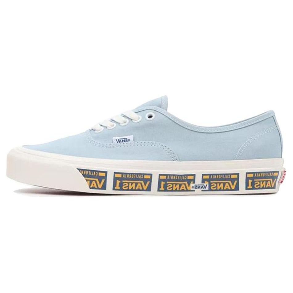 Vans Authentic 44 DX Anaheim Factory - Vanity Plate Light Blue Unisex Sneakers VN0A5KX4AXC
