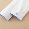 Boys Shirt White Cotton Long Sleeve Clothes for Toddler Boys Casual Top for Kids Aged 2-6 School Children