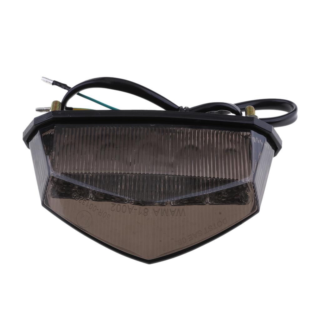 10 LED Red Super Bright Motorcycle Tail/Brake Light Running Lamp Universal for Motorcycle ATV Dirt Bike Tail Light